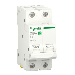 Автоматический выключатель Schneider Electric RESI9 2П 10А В 6кА 230В 2м (автомат) 