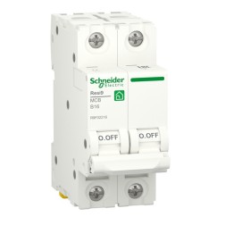Автоматический выключатель Schneider Electric RESI9 2П 16А В 6кА 230В 2м (автомат) 