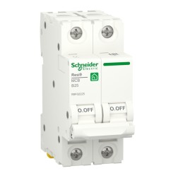 Автоматический выключатель Schneider Electric RESI9 2П 25А В 6кА 230В 2м (автомат) 