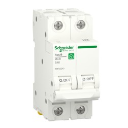 Автоматический выключатель Schneider Electric RESI9 2П 40А В 6кА 230В 2м (автомат) 