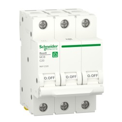 Автоматический выключатель Schneider Electric RESI9 3П 20А С 6кА 230В 3м (автомат) 