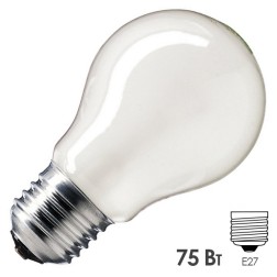 Лампа накаливания Philips Standard A55 FR 75W 230V E27 d55x98mm (ЛОН) 