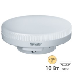 Лампа светодиодная Navigator 61 016 NLL-GX53-10-230-2.7K 10W 2700K 750lm 230V 