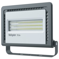 Прожектор светодиодный Navigator 14 147 NFL-01-70-4K-LED 70W 4000K 5950Lm IP65 224х193х44mm 