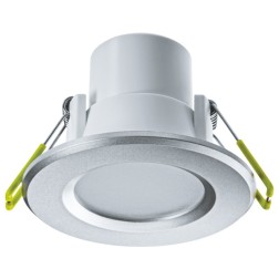 Светильник светодиодный 94 821 NDL-P1-5W-830-SL-LED 5W 3000К 350Lm 83x58mm серебро (аналог R50 40W) 