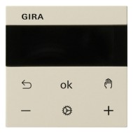 Термостат помещения с Bluetooth (накладка) System 3000 BT System 55 Gira крем глянцевый
