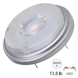 Лампа светодиодная Osram LED PAR AR111 7524 11,5W/940 12V 24° G53 850lm DIM 45000h 