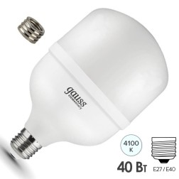 Лампа Gauss Elementary T120 40W 3150lm 4100K E27/E40 Promo LED 1/20 