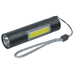 Фонарь Navigator 14 662 NPT-KC06-ACCU брелок алюминий 1LED 1W+1СOB LED 3W 3 режима 