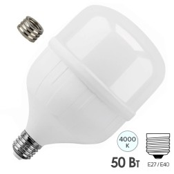 Лампа светодиодная OSRAM LED HW T 50W/840 E27/E40 140-265V 4000K 5000Lm 224x138mm 