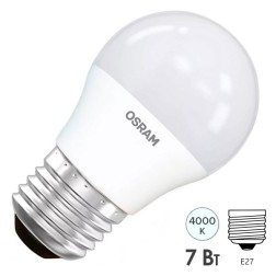 Лампа светодиодная OSRAM LED Value LVCLP60 7SW/840 (60W) 230V E27 560Lm 88x47mm 