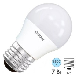 Лампа светодиодная OSRAM LED Value LVCLP60 7SW/865 (60W) 230V E27 560Lm 88x47mm 