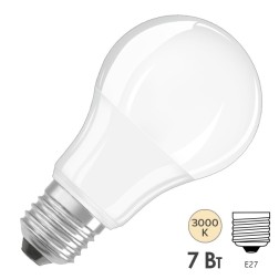 Лампа светодиодная OSRAM LED Value LVCLA60 7SW/830 (60W) 230V E27 560Lm 103x58mm 