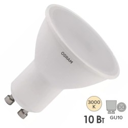 Лампа светодиодная OSRAM LED Value LVPAR1675 10SW/830 (75W) 230V GU10 800Lm 54x50mm 