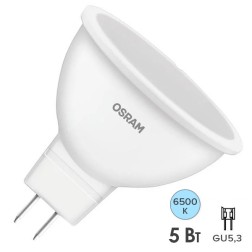 Лампа светодиодная OSRAM LED Value LVMR1635 5SW/865 (35W) 230V GU5.3 400Lm 46x50mm 