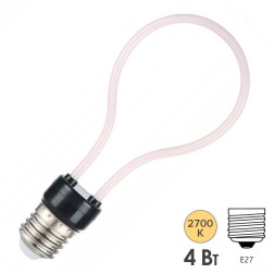 Лампа Gauss Filament Artline А72 4W 330lm 2700К Е27 milky LED 1/10/100 