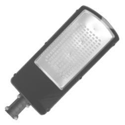Консольный светодиодный светильник FL-LED Street-01 50W Grey 2700K 390x155x55mm D50 5200Lm 230V 