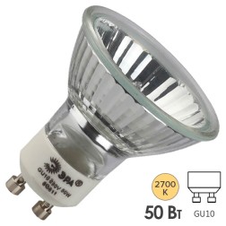 Галогенная лампа ЭРА GU10-JCDR MR16-50W-230V (5055287103802) 