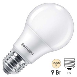 Лампа светодиодная Philips Ecohome LED Bulb A60 9W (80W) 3000К E27 220V 900lm 