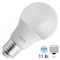 Лампа светодиодная Philips Ecohome LED Bulb A60 11W (95W) 6500К E27 220V 1250lm 