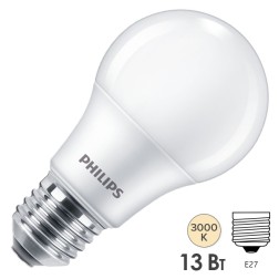 Лампа светодиодная Philips Ecohome LED Bulb A60 13W (120W) 3000K E27 220V 1150lm 