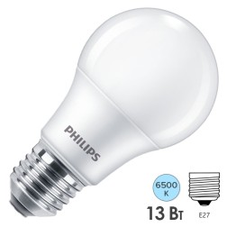 Лампа светодиодная Philips Ecohome LED Bulb A60 13W (120W) 6500K E27 220V 1250lm 