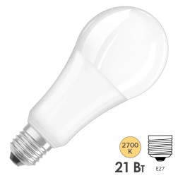 Лампа светодиодная OSRAM PARATHOM CLAS A FR 21W/827 (150W) 2700К DIM 230V E27 2452Lm 