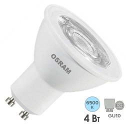 Лампа светодиодная OSRAM LED STAR PAR16 35 4W/865 6500К 230V GU10 36° 370Lm 