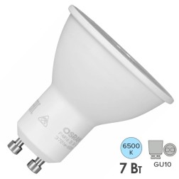 Лампа светодиодная OSRAM LED Star PAR16 80 7W/865 6500К 230V GU10 110° 700Lm d50x58mm 