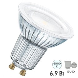 Лампа светодиодная Osram LED PARATHOM PAR16 80 120° 6,9W/840 230V GU10 575lm d50x58mm 15000h 