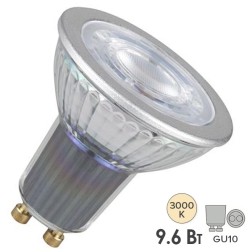 Лампа светодиодная Osram PARATHOM PAR16 100 36° 9,6W/830 DIM GU10 230V 750lm d50x52mm 