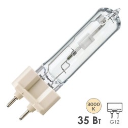 Лампа металлогалогенная Philips CDM-T 35W/830 G12 d20x103mm (МГЛ) 