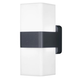 Светильник светодиодный фасадный SMART+ OUTDOOR CUBE UPDOWN WALL LIGHT RGBW 13.5W/830 900Lm WIFI 