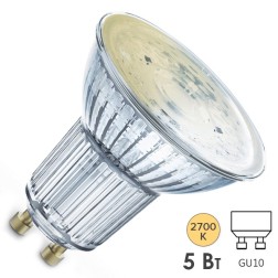 Лампа светодиодная LEDVANCE SMART+ WiFi SPOT GU10 DIM 40 5W 2700К 45° 350Lm d50x55mm 