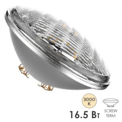 Светодиодная лампа в бассейн Tungsram LED PAR56 12V AC 16.5W 830 IP68 90° 1340lm 25000h D178x110mm 