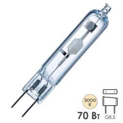 Лампа металлогалогенная Tungsram CMH 70W TC UVC U 830 G8.5 PLUS 7000lm d14.5x85mm (МГЛ) 