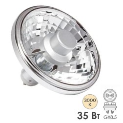 Лампа металлогалогенная Tungsram CMH 35W R111 UVC U 930 GX8.5 WFL 40° 2000lm d111x88mm (МГЛ) 