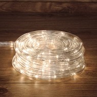 Светодиодный дюралайт LED постоянное свечение (2W), 24 LED/м, теплый белый, 10 м