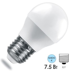 Лампа светодиодная Feron.PRO LB-1407 Шарик G45 7.5W 6400K 230V E27 670Lm используется OSRAM LED 