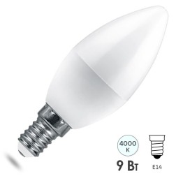 Лампа светодиодная Feron.PRO LB-1309 Свеча C37 9W 4000K 230V E14 760Lm используется OSRAM LED 