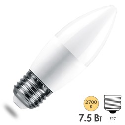 Лампа светодиодная Feron.PRO LB-1307 Свеча C37 7.5W 2700K 230V E27 630Lm используется OSRAM LED 