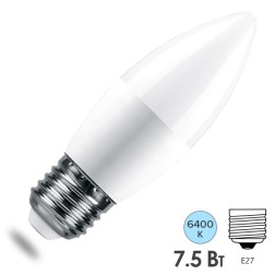 Лампа светодиодная Feron.PRO LB-1307 Свеча C37 7.5W 6400K 230V E27 670Lm используется OSRAM LED 