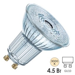 Лампа светодиодная Osram PARATHOM PAR16 GL 50 4,5W/930 36° DIM GU10 350lm 