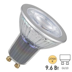 Лампа светодиодная Osram PARATHOM PAR16 GL 100 9,6W/827 36° DIM GU10 750lm 