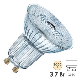 Лампа светодиодная Osram PARATHOM PAR16 35 36° 3,7W/930 DIM 230V GU10 230lm d51x55mm 