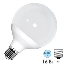 Лампа Gauss G95 16W 1400lm 6500K E27 LED 220V 1/20 