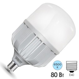 Лампа Gauss Elementary T140 80W 6400lm 6500K E40 LED 1/8 