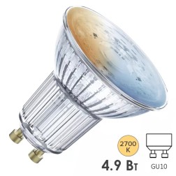 Лампа светодиодная LEDVANCE SMART+ Spot DIM 5W (замена 40W) 2700K 45град. GU10 