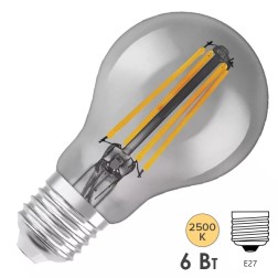 Лампа светодиодная LEDVANCE SMART+ Filament Classic DIM 6W (замена 45W) 2700K E27 