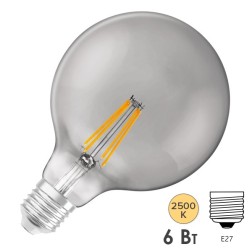 Лампа светодиодная LEDVANCE SMART+ Filament Globe DIM 48 6W 2700K E27 